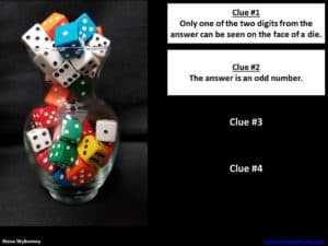 EM 7 showing 2 clues