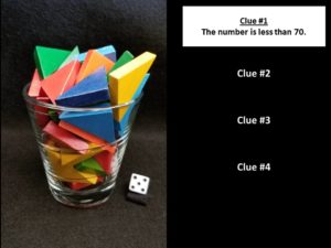 with 1 clue